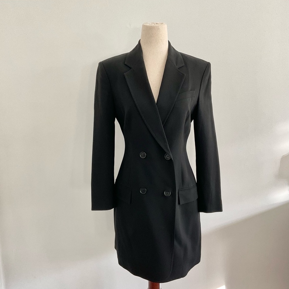 A.C.L. Double Breasted Mini Dress Blazer